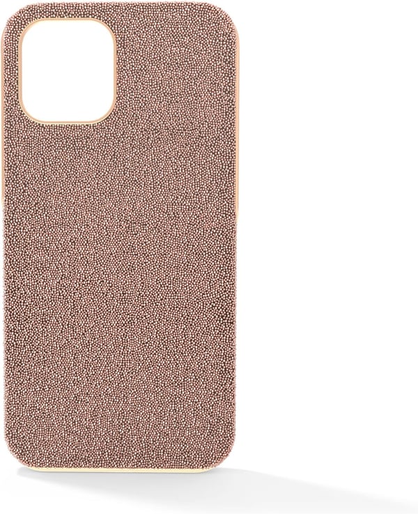 SWAROVSKI High Phone Case for iPhone 14 with Green Crystals in Ombre Effect Part of The High CollectioniPhone 12 Pro Max Rose Gold Tone