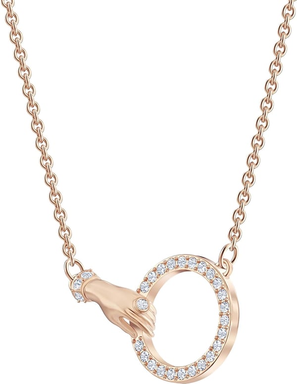 Swarovski Symbolic Crystal Jewelry Collection Rose Gold Tone FinishPendant Necklace