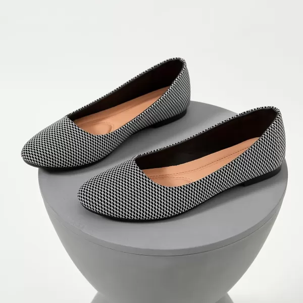 Hash Bubbie Women's Flats Shoes Ballet Flats Dress Shoes Comfortable PU Leather Slip on Shoes for Women