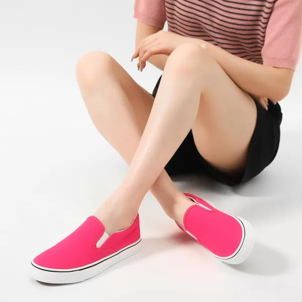 Women's Slip on Shoes Canvas Sneakers Loafers Non Slip Shoes Low Top Casual Shoes