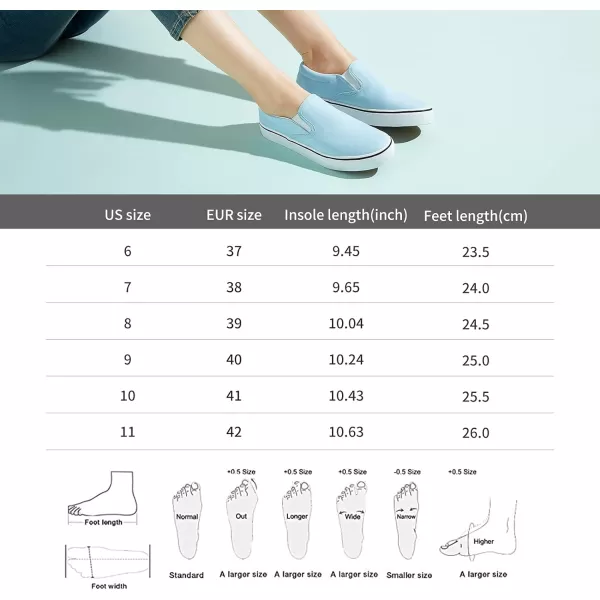 Women's Slip on Shoes Canvas Sneakers Loafers Non Slip Shoes Low Top Casual Shoes