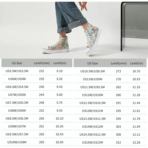 hash bubbie Unisex Fashion High top Sneakers Womens Classic High Tops Canvas Shoes Casual Tennis Shoes for Men
