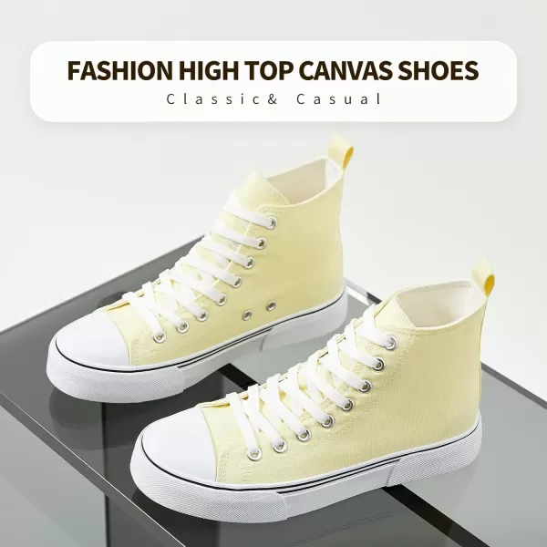 hash bubbie Unisex Fashion High top Sneakers Womens Classic High Tops Canvas Shoes Casual Tennis Shoes for Men
