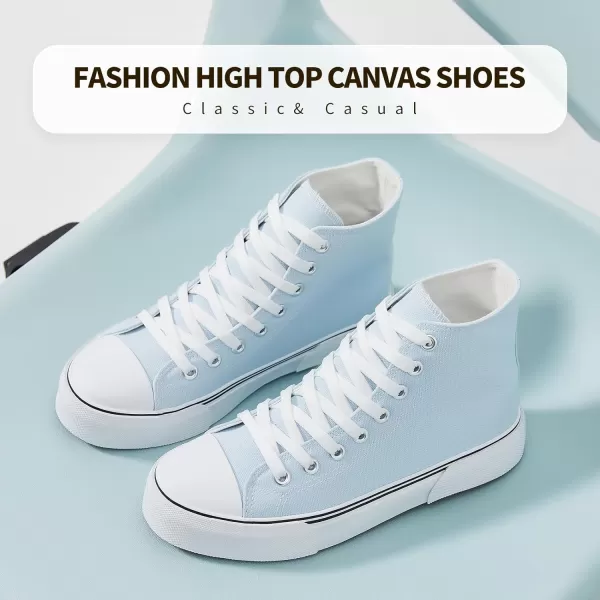hash bubbie Unisex Fashion High top Sneakers Womens Classic High Tops Canvas Shoes Casual Tennis Shoes for Men