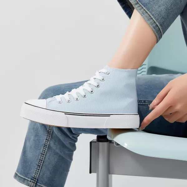 hash bubbie Unisex Fashion High top Sneakers Womens Classic High Tops Canvas Shoes Casual Tennis Shoes for Men