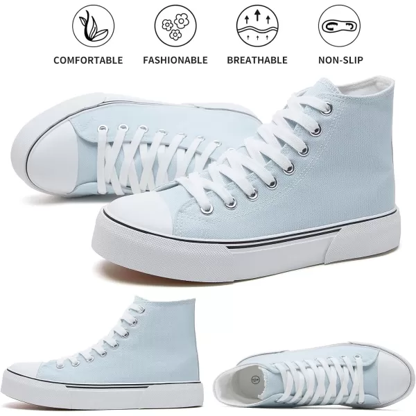 hash bubbie Unisex Fashion High top Sneakers Womens Classic High Tops Canvas Shoes Casual Tennis Shoes for Men