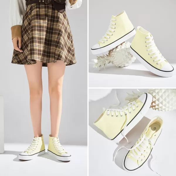 hash bubbie Unisex Fashion High top Sneakers Womens Classic High Tops Canvas Shoes Casual Tennis Shoes for Men