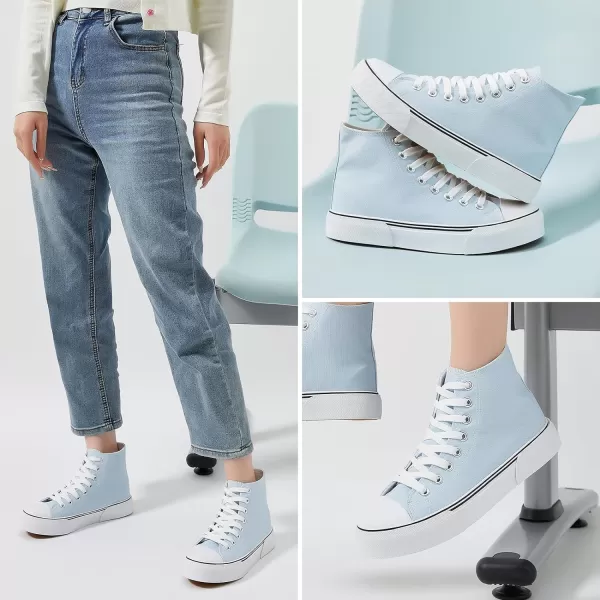 hash bubbie Unisex Fashion High top Sneakers Womens Classic High Tops Canvas Shoes Casual Tennis Shoes for Men