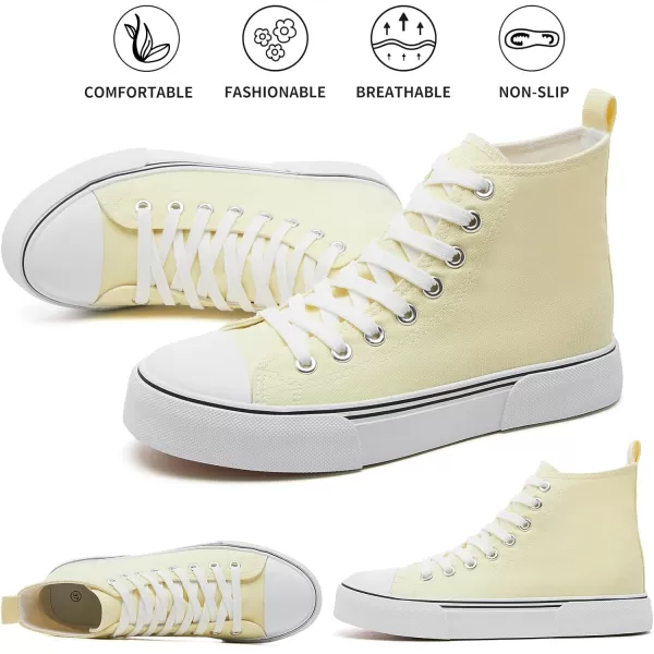 hash bubbie Unisex Fashion High top Sneakers Womens Classic High Tops Canvas Shoes Casual Tennis Shoes for Men