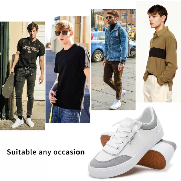 hash bubbie Unisex Slip on Sneakers Women's Canvas Sneakers Classic Non Slip Canvas Shoes Casual Tennis Shoes for Men