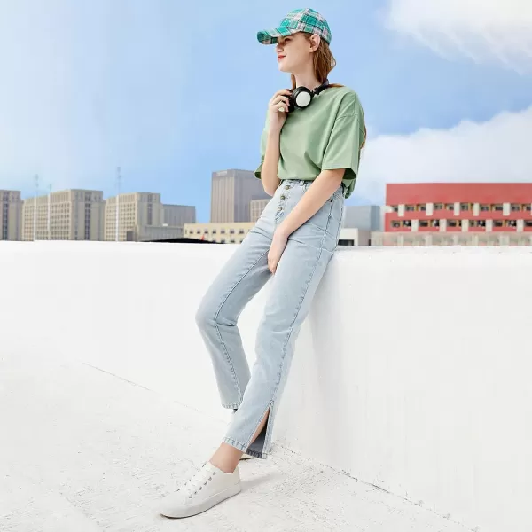 hash bubbie White Sneakers for Women Womens Tennis Shoes Women's Fashion Leather Sneakers Lace up Casual Shoes for Walking