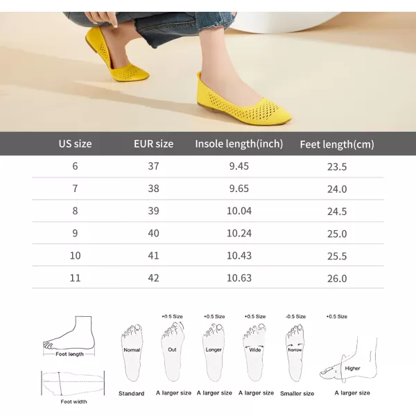 hash bubbie Women's Flats Shoes Women Comfortable Dress Shoes Black Pointed Toe Flats Ballet Mesh Knit Flat Dressy Slip on Business Casual Shoes for Women