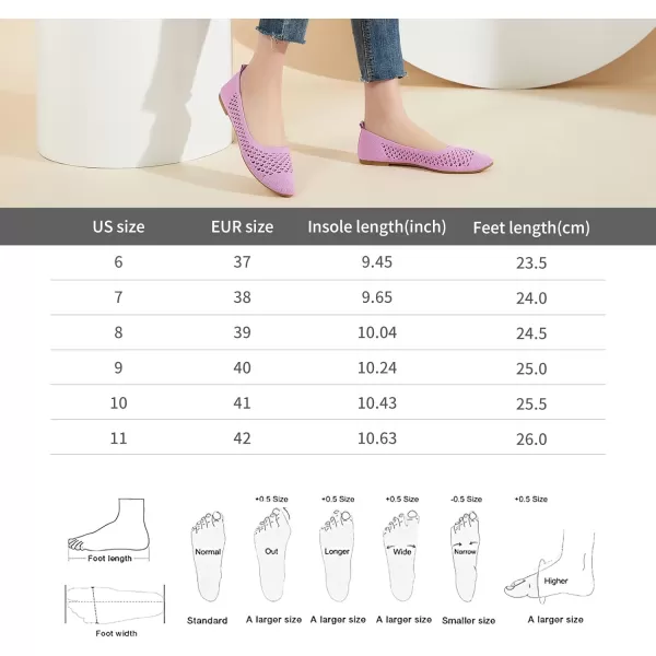 hash bubbie Women's Flats Shoes Women Comfortable Dress Shoes Black Pointed Toe Flats Ballet Mesh Knit Flat Dressy Slip on Business Casual Shoes for Women