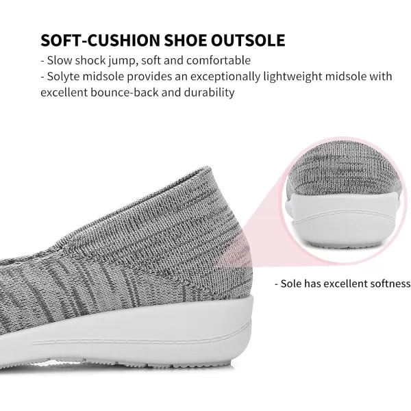 hash bubbie Women's Slip on Shoes Comfortable Flats Shoes Dress Shoes Tennis Shoes Work Nurse Casual Sneakers
