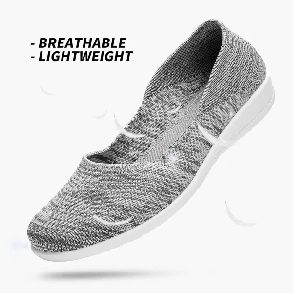 hash bubbie Women's Slip on Shoes Comfortable Flats Shoes Dress Shoes Tennis Shoes Work Nurse Casual Sneakers