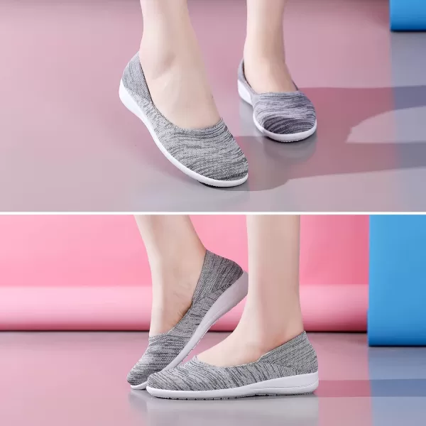 hash bubbie Women's Slip on Shoes Comfortable Flats Shoes Dress Shoes Tennis Shoes Work Nurse Casual Sneakers
