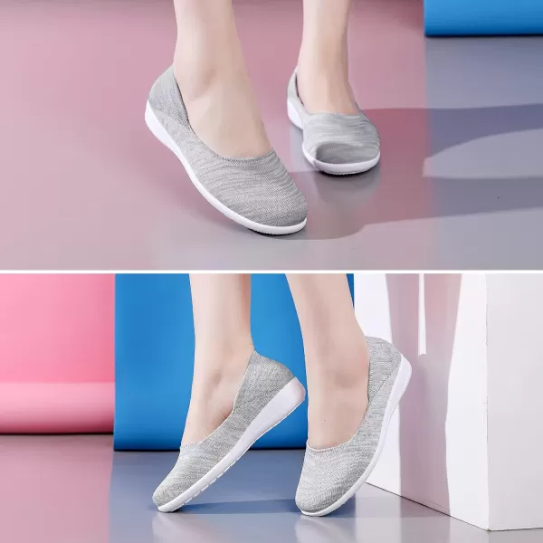 hash bubbie Women's Slip on Shoes Comfortable Flats Shoes Dress Shoes Tennis Shoes Work Nurse Casual Sneakers