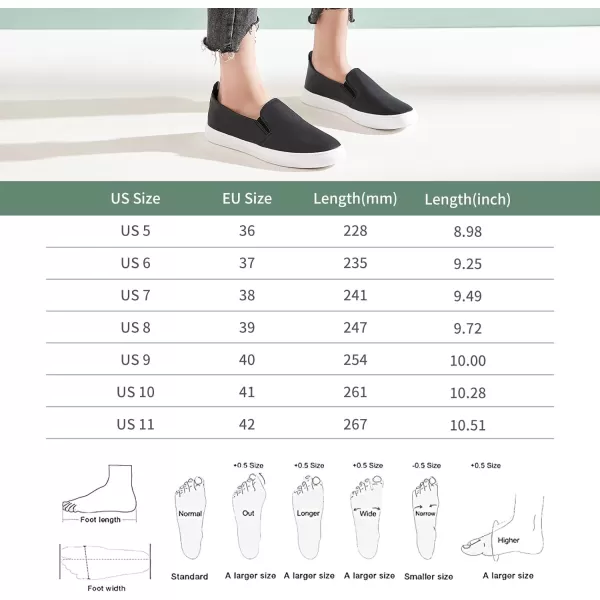 hash bubbie Womens White PU Leather Sneakers Low Top Tennis Shoes Casual Walking Shoes