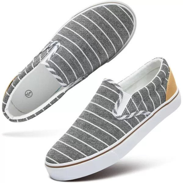 Women's Slip on Shoes Canvas Sneakers Loafers Non Slip Shoes Low Top Casual Shoes
