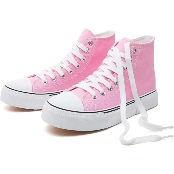 hash bubbie Unisex Fashion High top Sneakers Womens Classic High Tops Canvas Shoes Casual Tennis Shoes for Men
