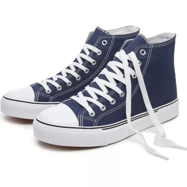 hash bubbie Unisex Fashion High top Sneakers Womens Classic High Tops Canvas Shoes Casual Tennis Shoes for Men