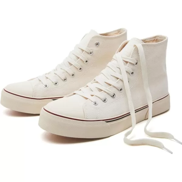 hash bubbie Unisex Fashion High top Sneakers Womens Classic High Tops Canvas Shoes Casual Tennis Shoes for Men