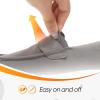 imageTUOPIN Mens Slip On ShoesBlack Loafers for MenCanvas Slip On for MenCasual Comfortable Shoes Fashion Light WeightGrey
