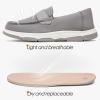 imageTUOPIN Mens Slip On ShoesBlack Loafers for MenCanvas Slip On for MenCasual Comfortable Shoes Fashion Light WeightGrey