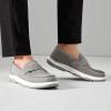 imageTUOPIN Mens Slip On ShoesBlack Loafers for MenCanvas Slip On for MenCasual Comfortable Shoes Fashion Light WeightGrey