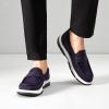 imageTUOPIN Mens Slip On ShoesBlack Loafers for MenCanvas Slip On for MenCasual Comfortable Shoes Fashion Light WeightNavy