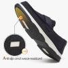 imageTUOPIN Mens Slip On ShoesBlack Loafers for MenCanvas Slip On for MenCasual Comfortable Shoes Fashion Light WeightNavy