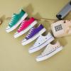 imagehash bubbie White Sneakers for Women Low Top Canvas Shoes Womens Canvas Sneakers Womens Fashion Sneakers Slip on Casual Tennis ShoesDark Green