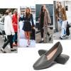 imagehash bubbie Womens Flats Shoes Dress Shoes for Women Business Dressy Casual Shoes Ballet Flats Loafers Comfortable Slip on ShoesDark Grey