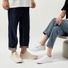 imagehash bubbie Unisex Slip on Sneakers Womens Canvas Sneakers Classic Non Slip Canvas Shoes Casual Tennis Shoes for MenBeige