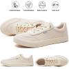 imagehash bubbie Unisex Slip on Sneakers Womens Canvas Sneakers Classic Non Slip Canvas Shoes Casual Tennis Shoes for MenBeige