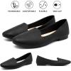 imagehash bubbie Womens Flats Shoes Dress Shoes for Women Business Dressy Casual Shoes Ballet Flats Loafers Comfortable Slip on ShoesBlack