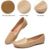 imagehash bubbie Womens Flats Shoes Dress Shoes for Women Business Dressy Casual Shoes Ballet Flats Loafers Comfortable Slip on ShoesNude