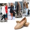 imagehash bubbie Womens Flats Shoes Dress Shoes for Women Business Dressy Casual Shoes Ballet Flats Loafers Comfortable Slip on ShoesNude