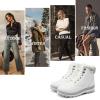 imagehash bubbie Womens White Combat Boots Black Platform Boots Non Slip Waterproof Ankle Boots Fall Winter Hiking Boots Fuzzy Snow Boots for women with ZipperWhite