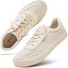 imagehash bubbie Unisex Slip on Sneakers Womens Canvas Sneakers Classic Non Slip Canvas Shoes Casual Tennis Shoes for MenBeige