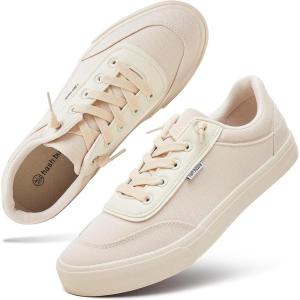 imagehash bubbie Unisex Slip on Sneakers Womens Canvas Sneakers Classic Non Slip Canvas Shoes Casual Tennis Shoes for MenBeige
