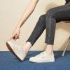 imagehash bubbie Womens Slip on Shoes Canvas Shoes Non Slip Fashion Sneakers for Women Low Top LoafersBeige
