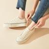 imagehash bubbie Platform Sneakers for Women White Platform Shoes Low Top Tennis Shoes Non Slip Black Fashion Canvas SneakersBeige