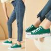 imagehash bubbie Platform Sneakers for Women White Platform Shoes Low Top Tennis Shoes Non Slip Black Fashion Canvas SneakersDark Green