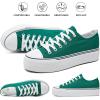imagehash bubbie Platform Sneakers for Women White Platform Shoes Low Top Tennis Shoes Non Slip Black Fashion Canvas SneakersDark Green