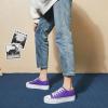 imagehash bubbie Platform Sneakers for Women White Platform Shoes Low Top Tennis Shoes Non Slip Black Fashion Canvas SneakersDark Purple