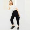 imagehash bubbie Platform Sneakers for Women White Platform Shoes Low Top Tennis Shoes Non Slip Black Fashion Canvas SneakersFull Black