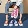 imagehash bubbie Platform Sneakers for Women White Platform Shoes Low Top Tennis Shoes Non Slip Black Fashion Canvas SneakersOrange