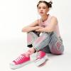 imagehash bubbie Platform Sneakers for Women White Platform Shoes Low Top Tennis Shoes Non Slip Black Fashion Canvas SneakersRose Red