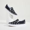 imageWomens Slip on Shoes Canvas Sneakers Loafers Non Slip Shoes Low Top Casual ShoesBlackWhite